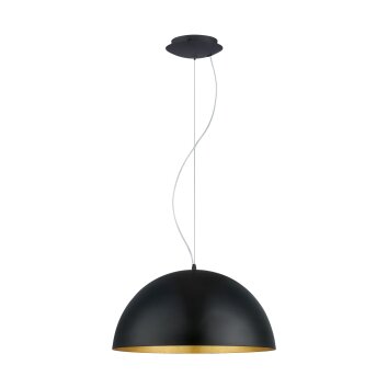 Eglo GAETANO 1 Lampa wisząca złoty, czarny, 1-punktowy