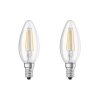 Osram LED E14 4 Watt 2700 Kelvin 470 Lumen zestaw dwóch