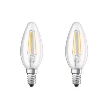 Osram LED E14 4 Watt 2700 Kelvin 470 Lumen zestaw dwóch