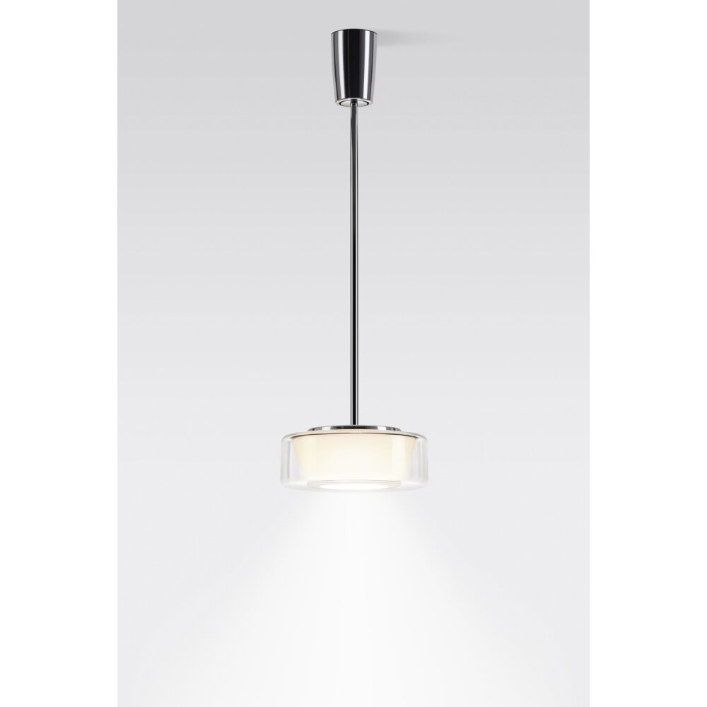 Serien Lighting CURLING Lampa Wisząca LED Aluminium, Chrom, 1-punktowy main product photo