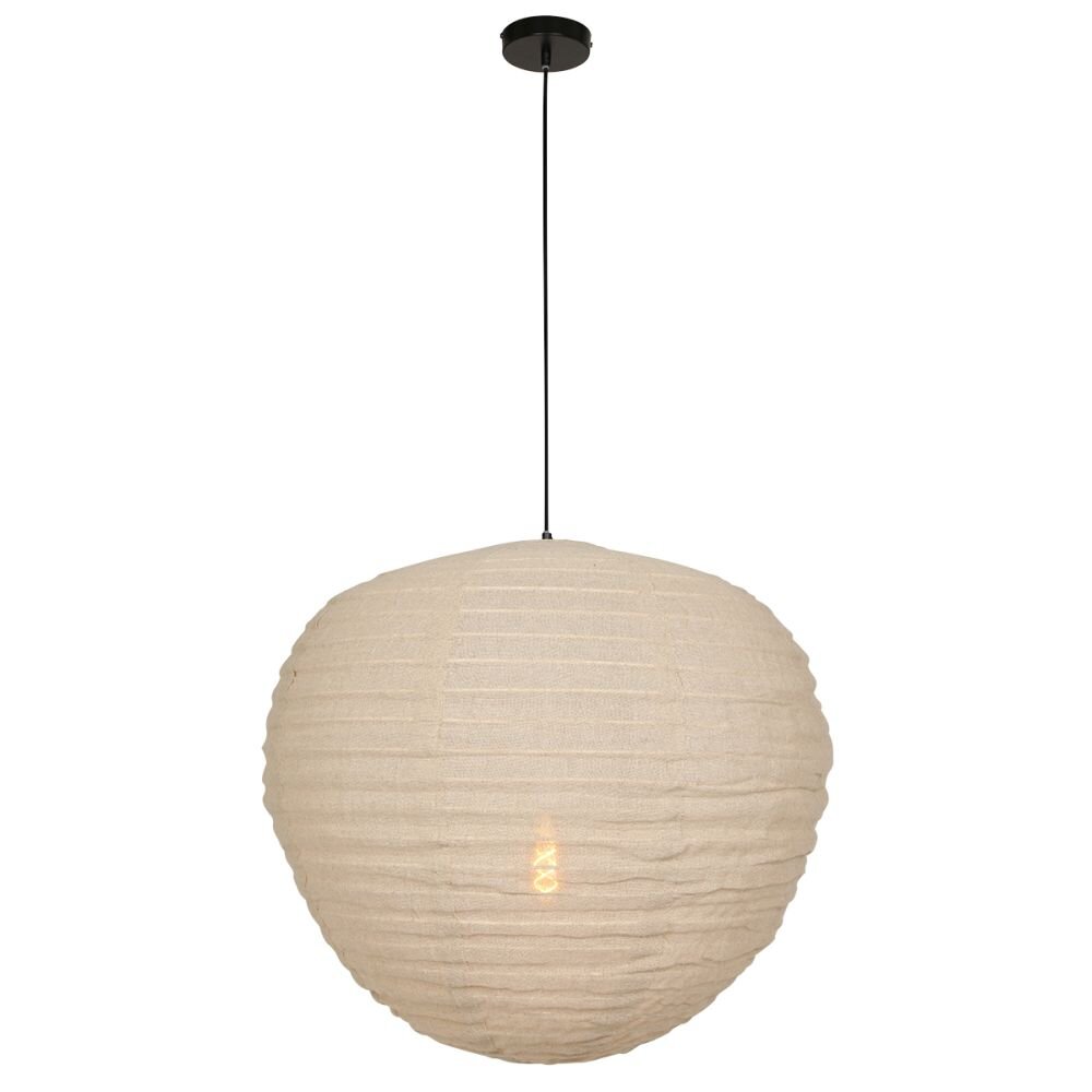 Lampa Wisząca Steinhauer Bangalore W kolorze kremowym, 1-punktowy main product photo