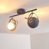 Foverup Lampa Sufitowa Chrom, Szary, 2-punktowe