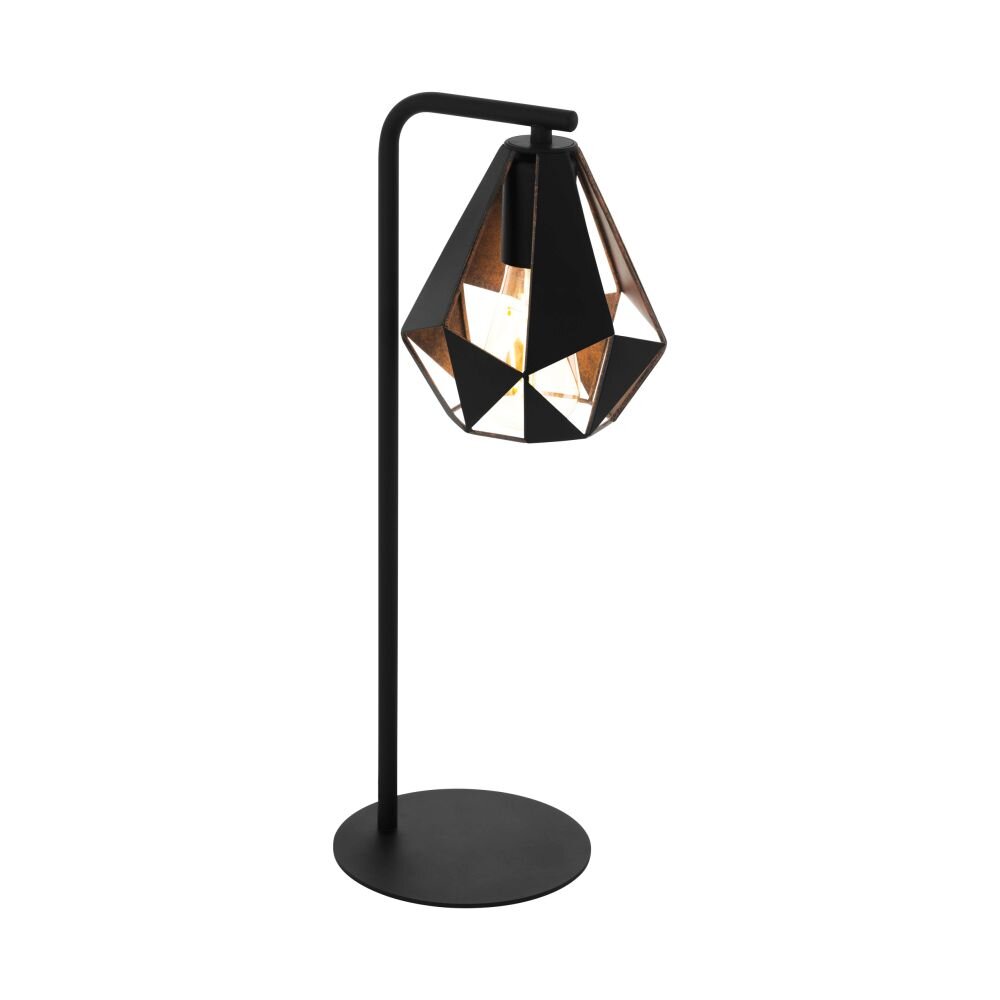 EGLO CARLTON Lampa stołowa Miedź, Czarny, 1-punktowy main product photo