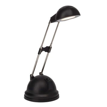 Brilliant Katrina lampa stołowa LED Czarny, 1-punktowy