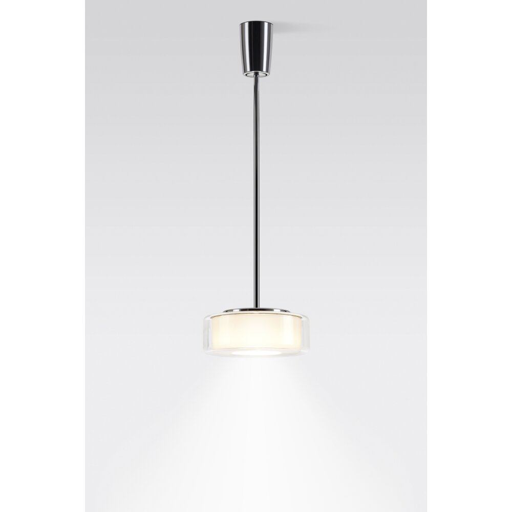 Serien Lighting CURLING Lampa Wisząca LED Aluminium, Chrom, 1-punktowy main product photo