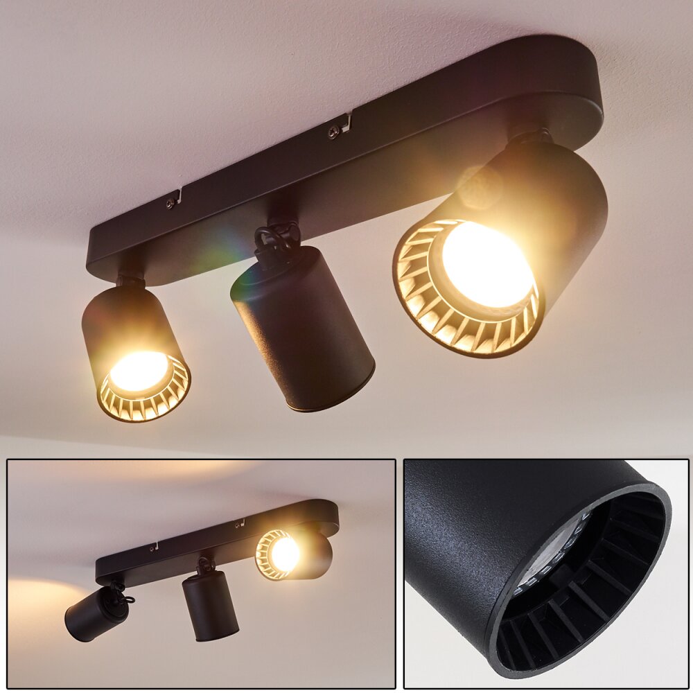 Kullaberg Lampa Sufitowa Czarny, 3-punktowe main product photo