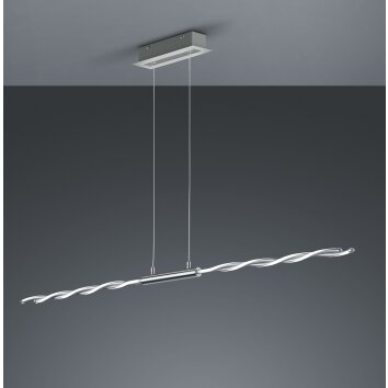 Trio-Leuchten Portofino Lampa Wisząca LED Chrom, 4-punktowe