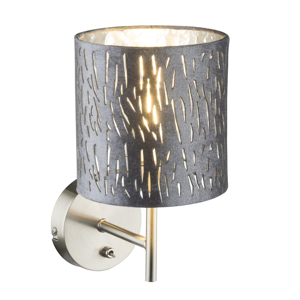 Globo TAROK Lampa ścienna Nikiel matowy, 1-punktowy main product photo