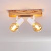 Barbengo Lampa Sufitowa jasne drewno, biały, 2-punktowe