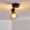 Lampa Sufitowa Holbol Czarny, 1-punktowy