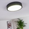 Kragos Lampa Sufitowa LED Czarny, 1-punktowy