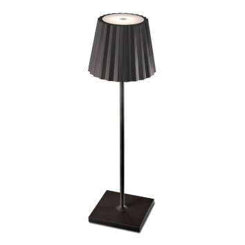 Lampa stołowa Mantra K2 LED Czarny, 1-punktowy