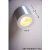 Helestra lampa sufitowa LED Aluminium, 1-punktowy