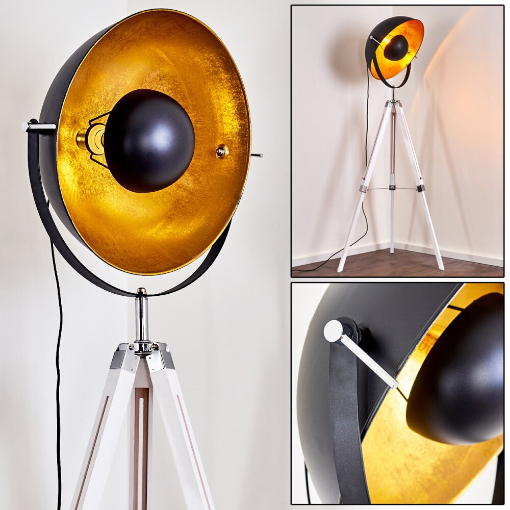 Jupiter Lampa Stojąca Chrom, Biały, 1-punktowy main product photo