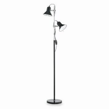 Ideal Lux POLLY Lampa Stojąca Czarny, 2-punktowe