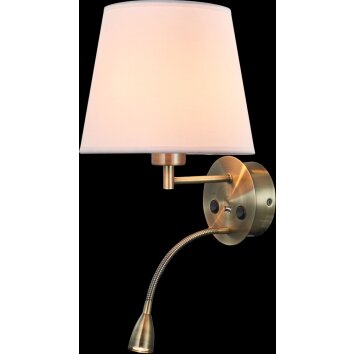 Mantra CAICOS Lampa ścienna LED Brązowy, 1-punktowy