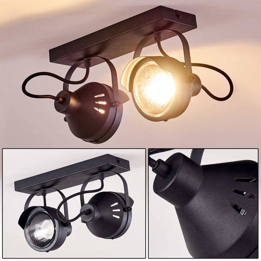 Rahway Lampa Sufitowa Czarny, 2-punktowe main product photo