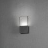 Konstsmide Matera Zewnętrzny kinkiet LED Czarny, 1-punktowy