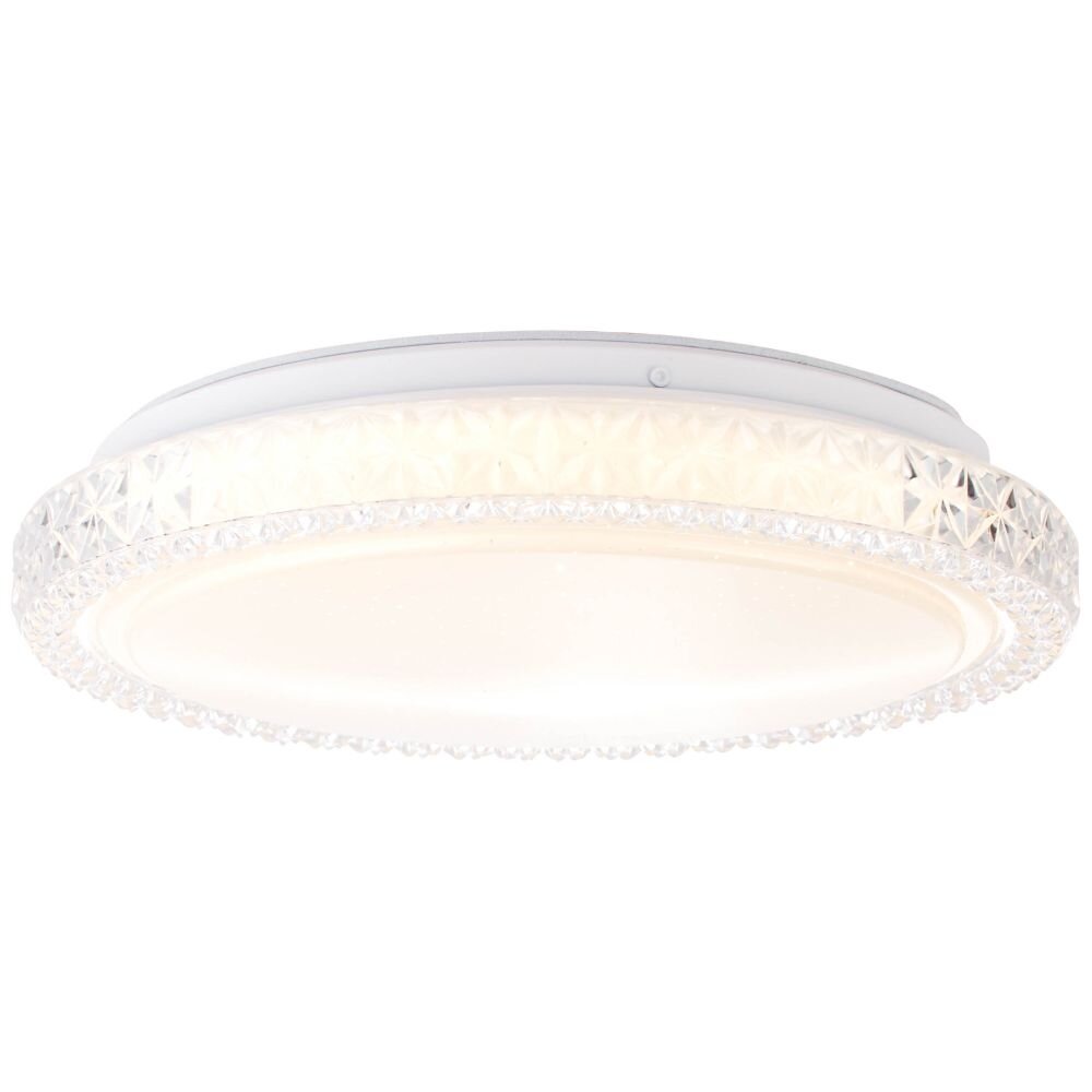 Lampa Sufitowa Brilliant Badria Biały, 1-punktowy main product photo