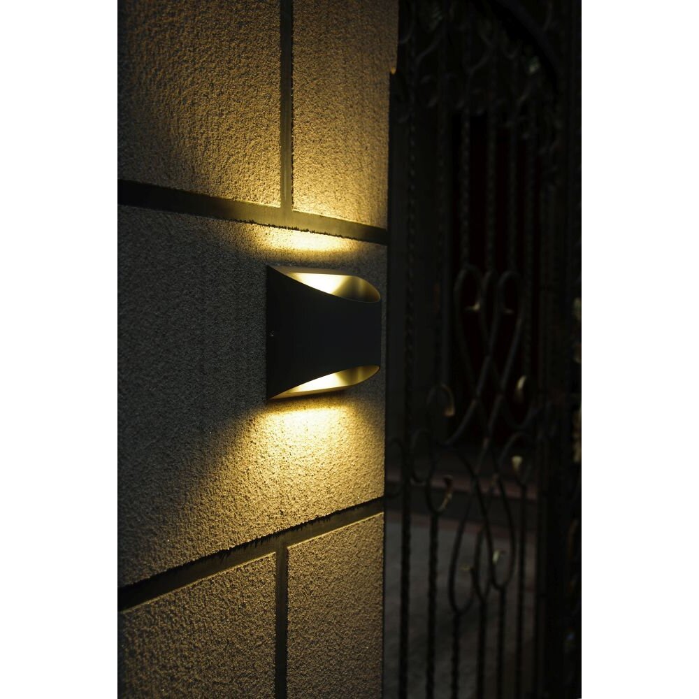 Lutec BONN Lampa ścienna LED Antracytowy, 2-punktowe main product photo