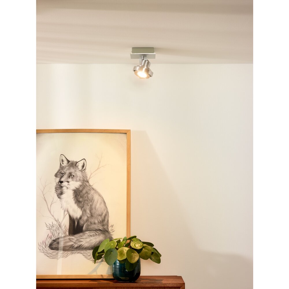 lampy sufitowe listwy Lucide LANDA LED Chrom, 1-punktowy main product photo