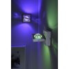 Lampa Ścienna Paul Neuhaus Q-Fisheye LED Stal nierdzewna, 2-punktowe, Zdalne sterowanie, Zmieniacz kolorów