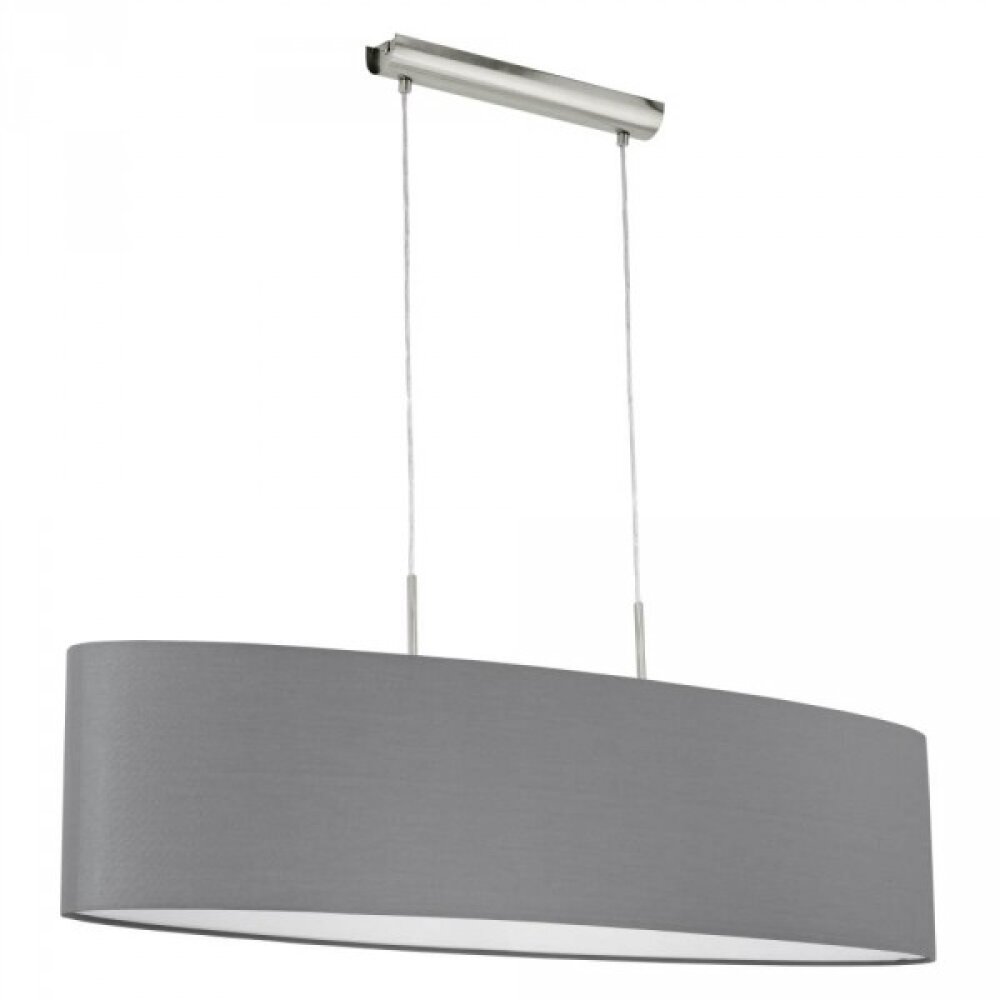 Eglo PASTERI lampa wisząca Nikiel matowy, 2-punktowe main product photo