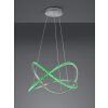 Reality Rubin Lampa Wisząca LED Aluminium, 1-punktowy, Zdalne sterowanie, Zmieniacz kolorów