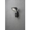Konstsmide Prato Lampa ścienna LED Czarny, 1-punktowy, Czujnik ruchu