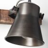 Lampa sufitowa Brilliant Plow Czarny, 1-punktowy