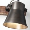 Lampa sufitowa Brilliant Plow Czarny, 1-punktowy