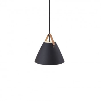 Design For The People by Nordlux STRAP27 lampa wisząca Czarny, 1-punktowy