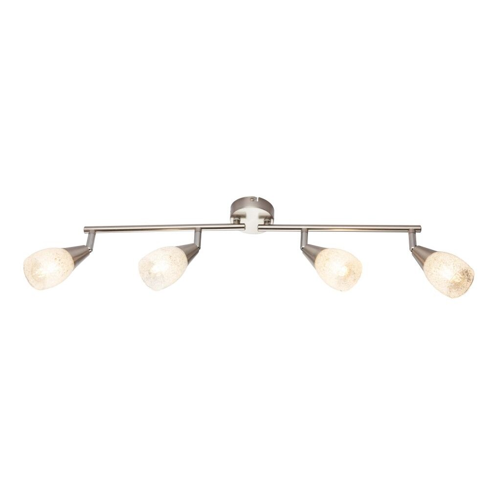 Globo KRISTALL Lampa Sufitowa Nikiel matowy, 4-punktowe main product photo