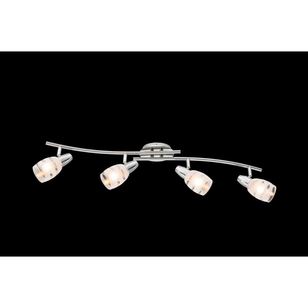 Globo lampy sufitowe listwy Chrom, 4-punktowe main product photo