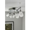 Trio 8214 lampa sufitowa LED Aluminium, Chrom, Stal nierdzewna, 6-punktowe