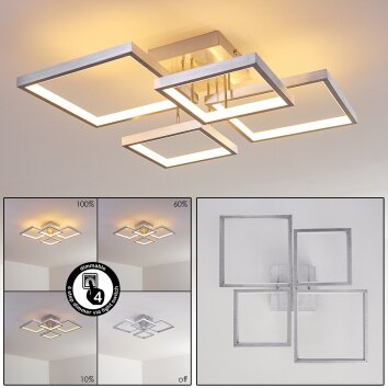 Bacolod Lampa Sufitowa LED Aluminium, 1-punktowy