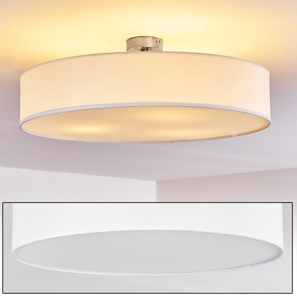 Foggia Lampa Sufitowa Nikiel matowy, 3-punktowe main product photo