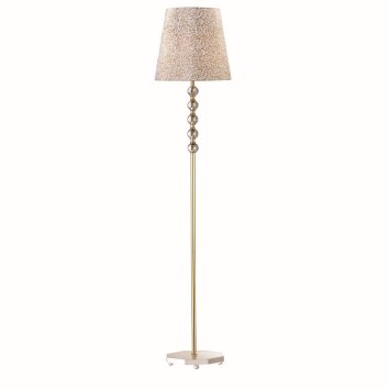 Ideal Lux QUEEN Lampa Stojąca Złoty, Przezroczysty, 1-punktowy