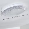 Litto Lampa Sufitowa LED Biały, 1-punktowy, Zdalne sterowanie