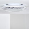Litto Lampa Sufitowa LED Biały, 1-punktowy, Zdalne sterowanie