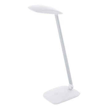 Eglo CAJERO Lampa stołowa LED Biały, 1-punktowy