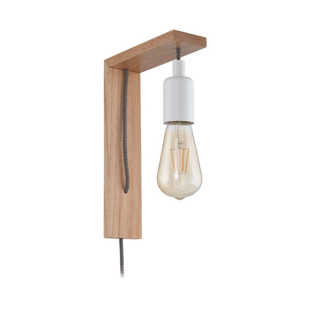 Eglo TOCOPILLA Lampa ścienna Brązowy, Biały, 1-punktowy main product photo