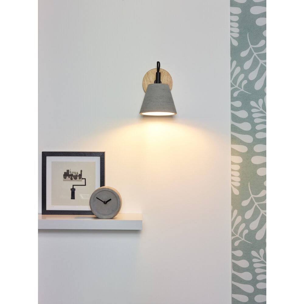 Lucide POSSIO Lampa ścienna Szary, 1-punktowy main product photo