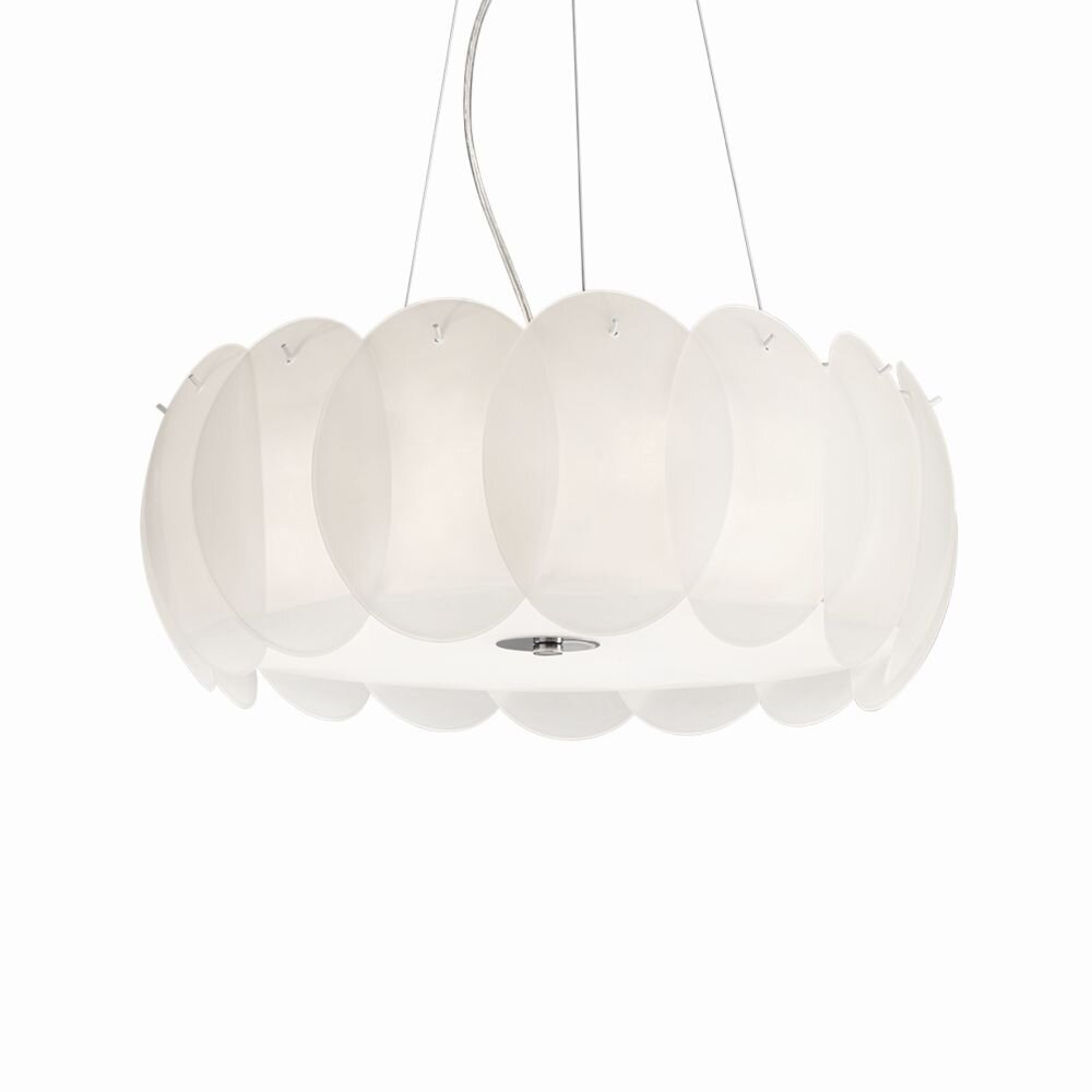 Ideal Lux OVALINO Lampa Wisząca Biały, 8-punktowe main product photo