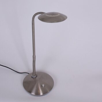 Steinhauer Zenith Lampa stołowa LED Stal nierdzewna, 1-punktowy
