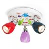 Brilliant Birds lampa owalna z reflektorkami Kolorowy, 3-punktowe
