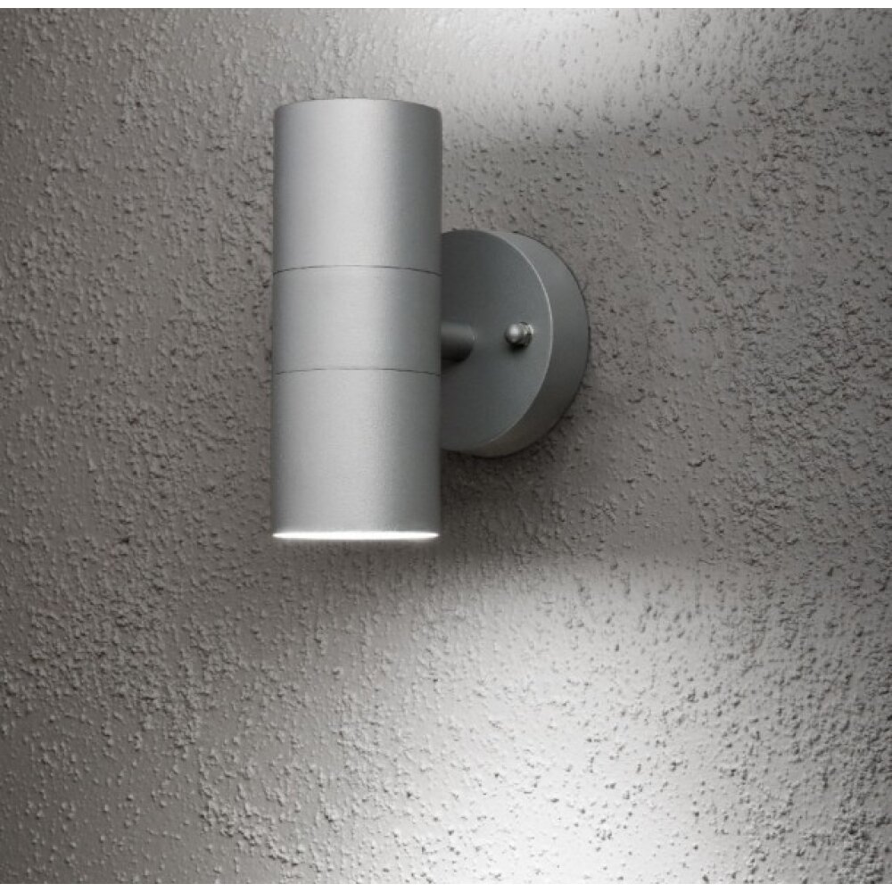 Konstsmide MODENA lampa ścienna Szary, 2-punktowe main product photo