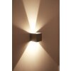 Helestra lampa ścienna LED Szary, Srebrny, 2-punktowe