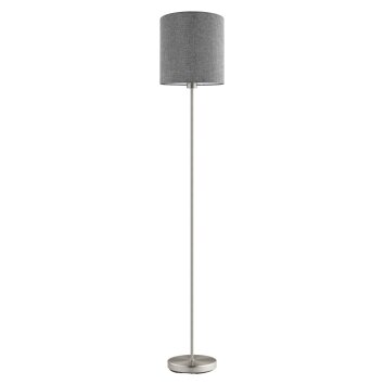 Eglo PASTERI Lampa Stojąca Nikiel matowy, 1-punktowy