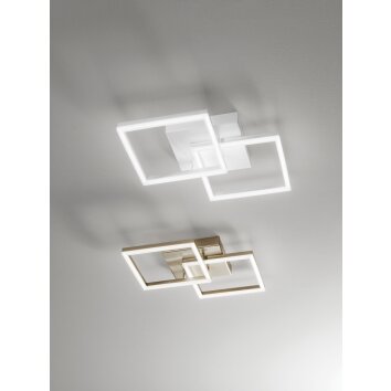 Fabas Luce Bard Lampa Sufitowa LED Biały, 1-punktowy